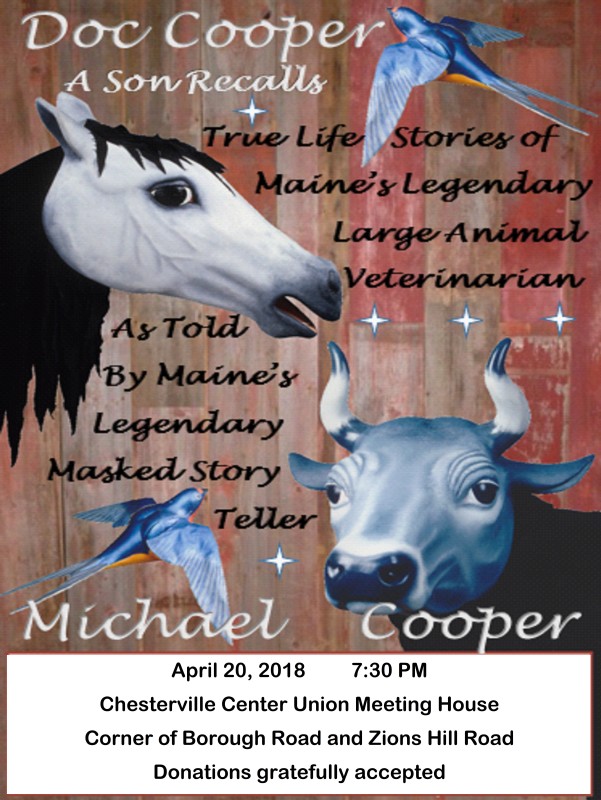 Michael Cooper, Friday April 20, 2018, 7:30 PM
